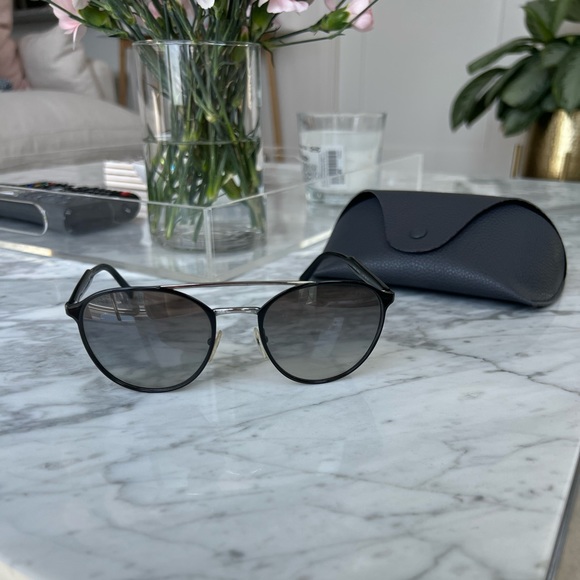 Womens Prada Aviator Sunglasses - Picture 2 of 6